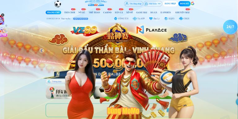 NẠP TIỀN 123B 6 Dùng MoMo