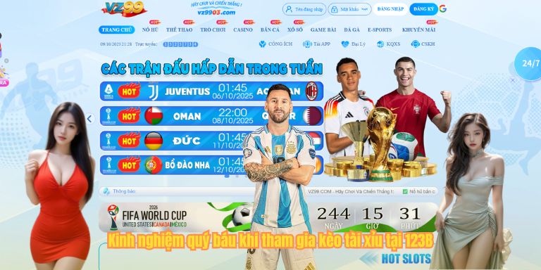 Kinh nghiệm quý báu khi tham gia kèo tài xỉu tại 123B