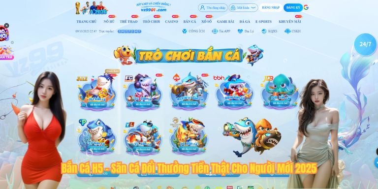 Bắn Cá H5 – Săn Cá Đổi Thưởng Tiền Thật Cho Người Mới 2025 2 Bắn Cá H5 – Săn Cá Đổi Thưởng Tiền Thật Cho Người Mới 2025
