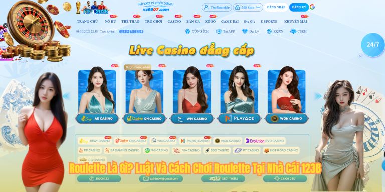 Roulette Là Gì? Luật Và Cách Chơi Roulette Tại Nhà Cái 123B 3 Roulette Là Gì? Luật Và Cách Chơi Roulette Tại Nhà Cái 123B